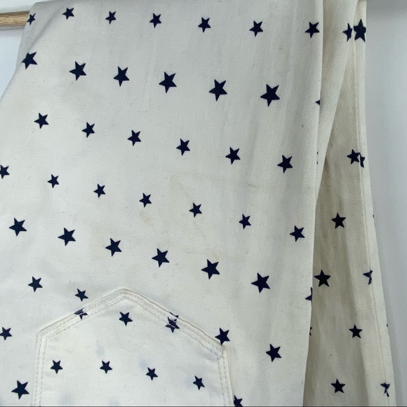 JCREW 8” Rise Toothpick Jeans in Mini Stars - Picture 8 of 12